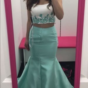 Jovani 2 piece dress